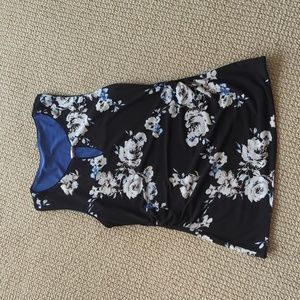 Reversible sleeveless dress top